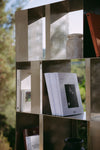 INFINITY BOOKSHELF modulares Edelstahlregal – Ansicht 3