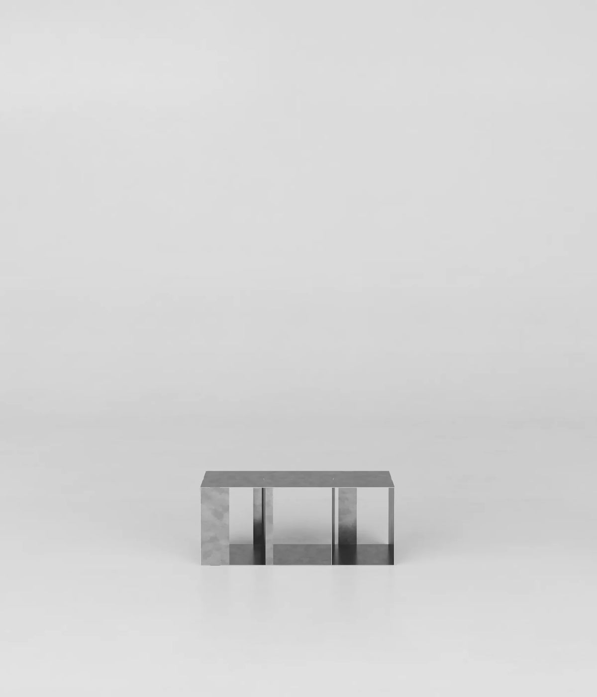 INFINITY BOOKSHELF modulares Edelstahlregal – Ansicht 8