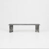 ZEN BENCH Sitzbank aus gebürstetem Edelstahl - Hauptansicht