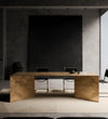 ZEN DINING TABLE aus handveredeltem Messing – Ansicht 1